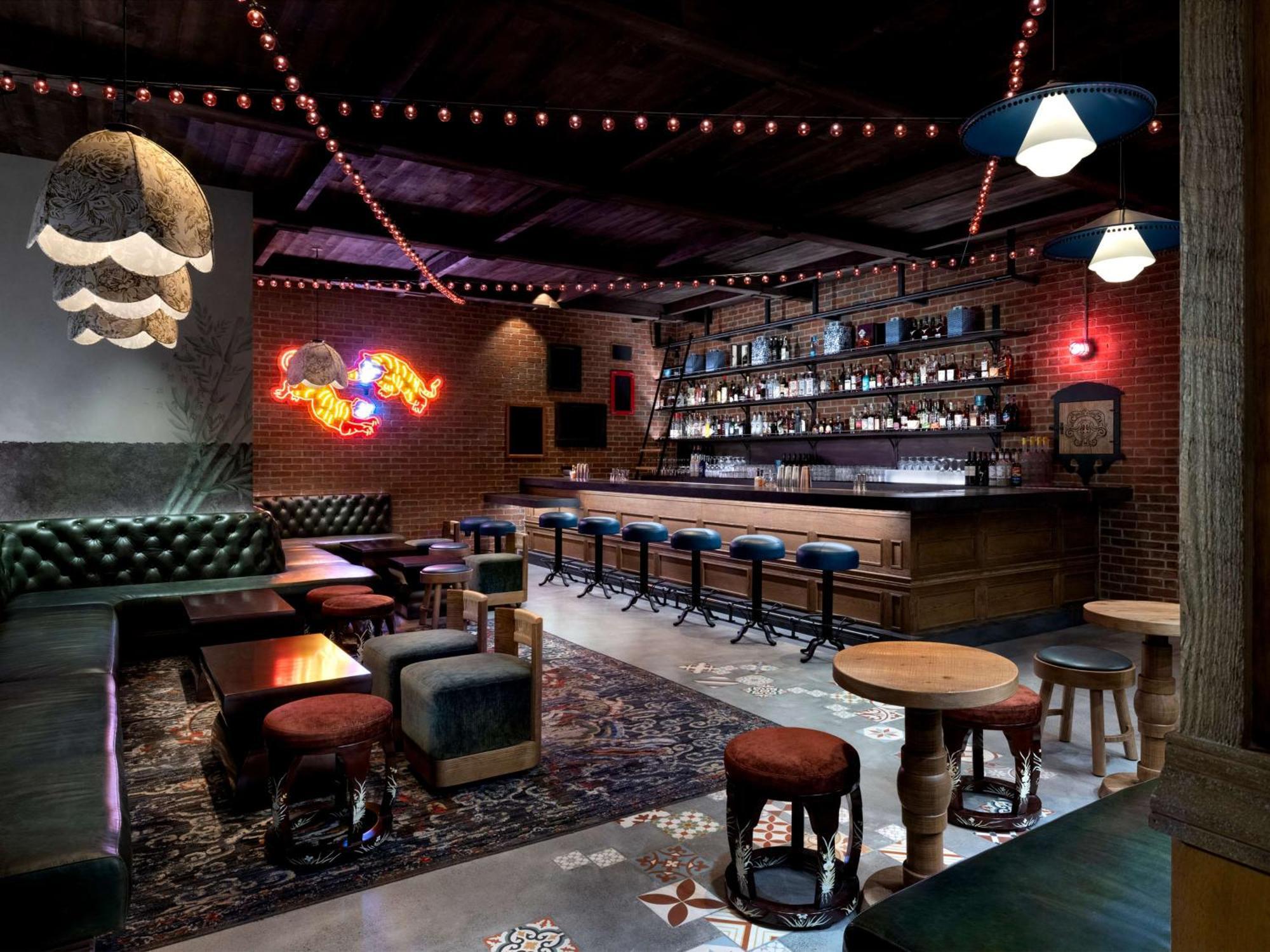 Conrad Las Vegas At Resorts World Esterno foto The interior of the nightclub
