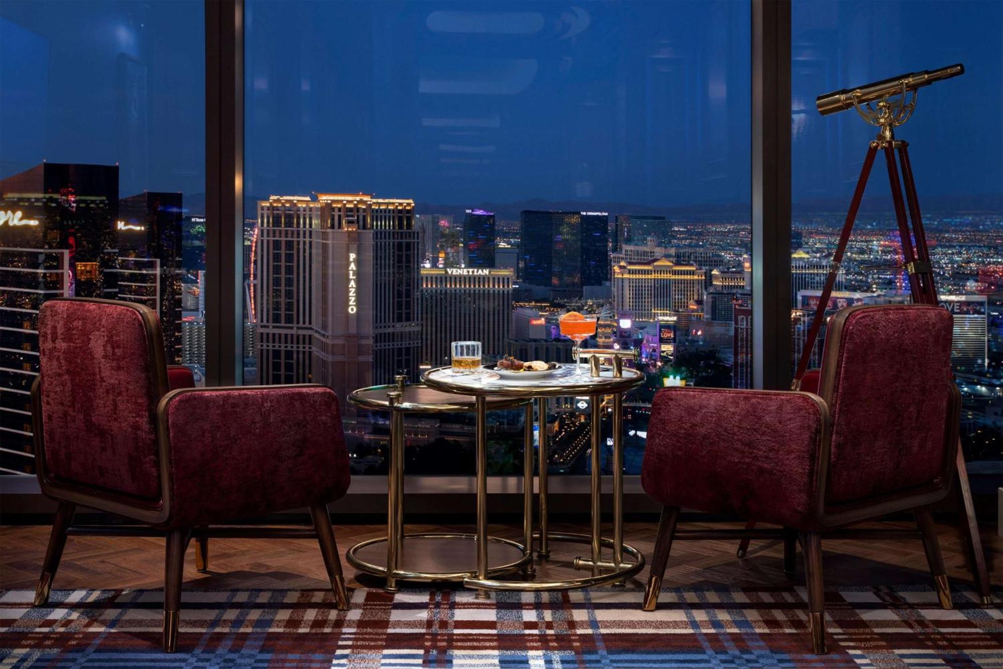Conrad Las Vegas At Resorts World Esterno foto The Sky Bar