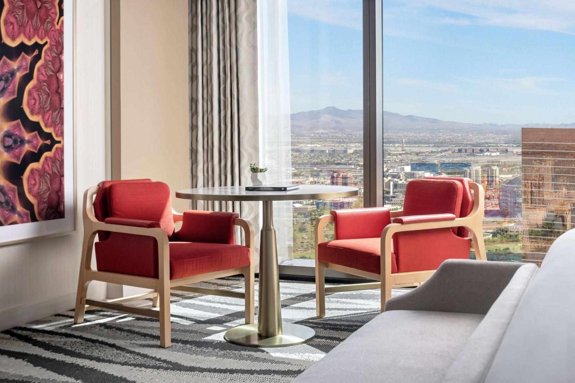 Conrad Las Vegas At Resorts World Esterno foto A room at the Encore