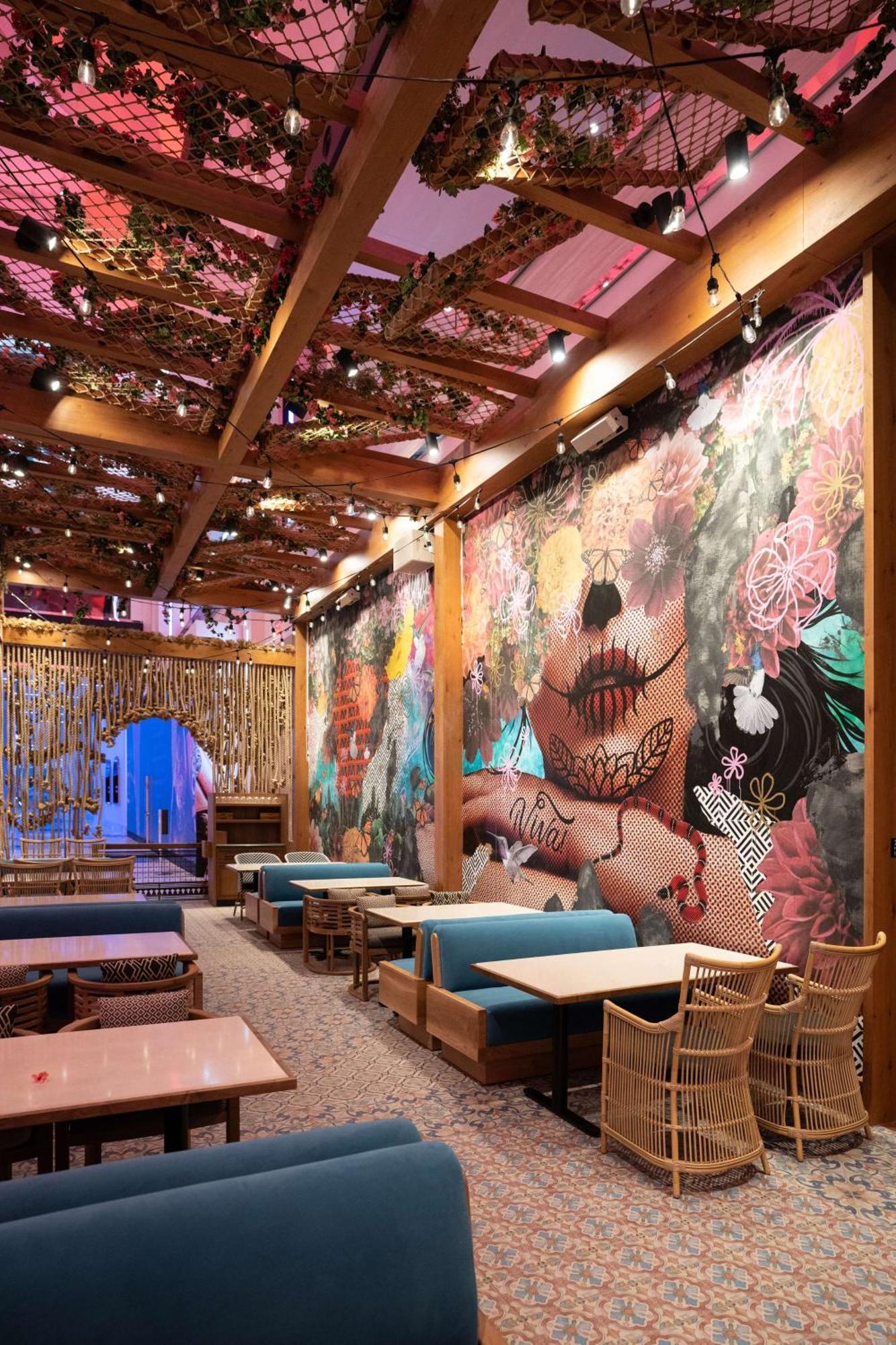 Conrad Las Vegas At Resorts World Esterno foto The interior of the restaurant