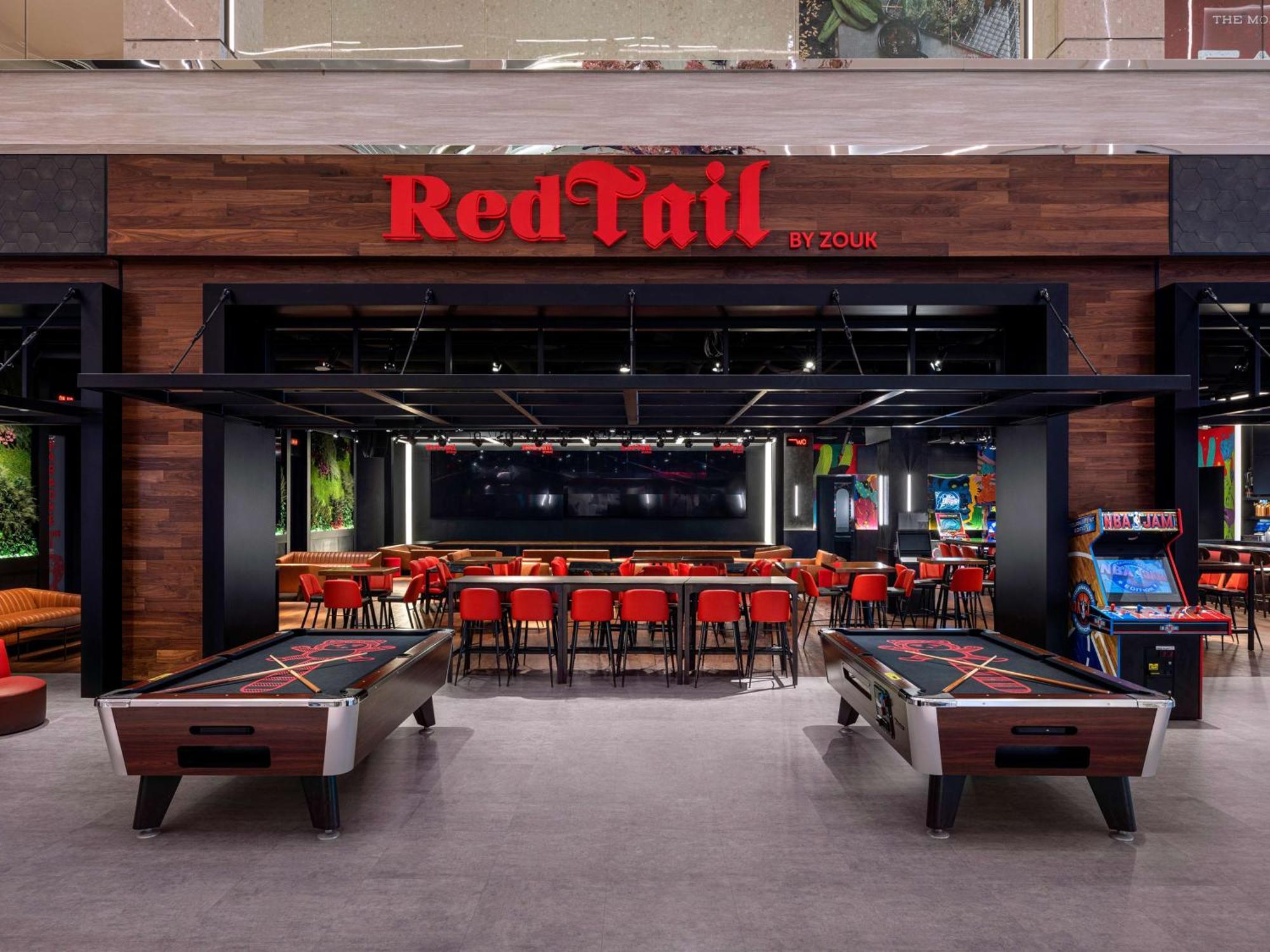 Conrad Las Vegas At Resorts World Esterno foto Red Tail Arcade